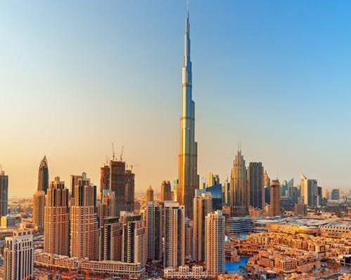 Dubai City Tour with Blue Mosque and Burj Khalifa Ticket