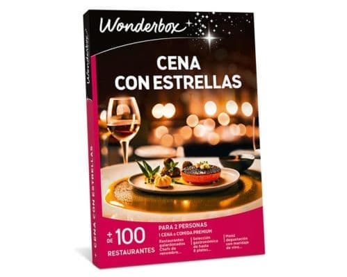 Sorteo caja Wonderbox "Cena con Estrellas" para 2 personas