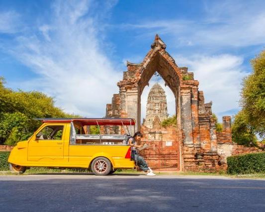 Ayutthaya Explorer By Tuk Tuk with Guide (Private)