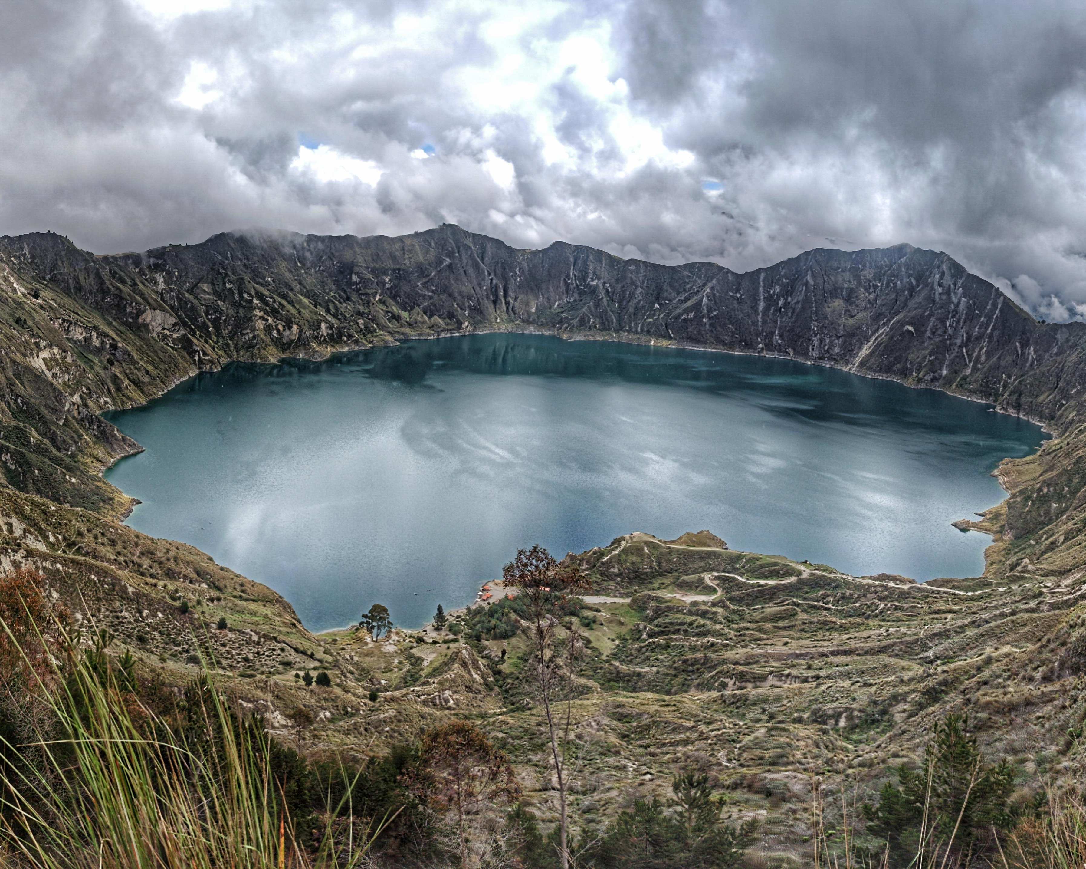 Quilotoa Kratersee