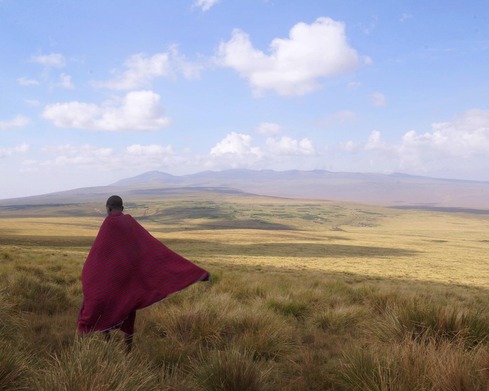 Maasai Dorf