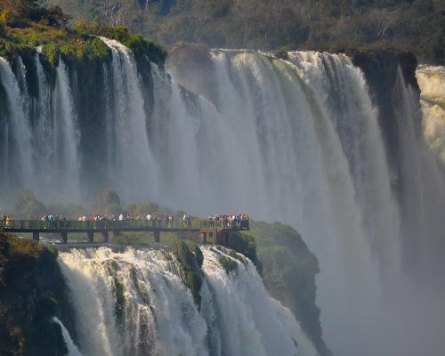 Halbtagesausflug Wasserfälle Brasilianische Seite