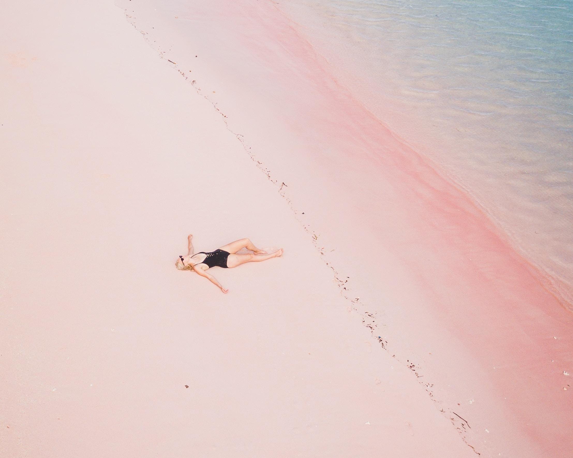 Lomboks Pink Beach im Süden