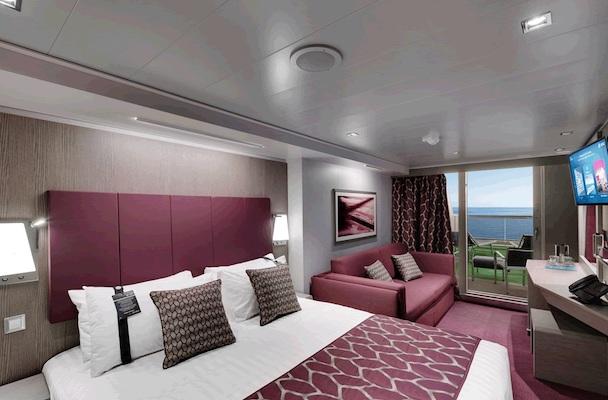 Camarote Grand Suite Aurea con dos habitaciones