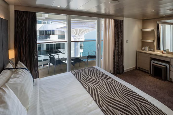 Camarote Junior Suite Aurea con Promenade y Vista mar