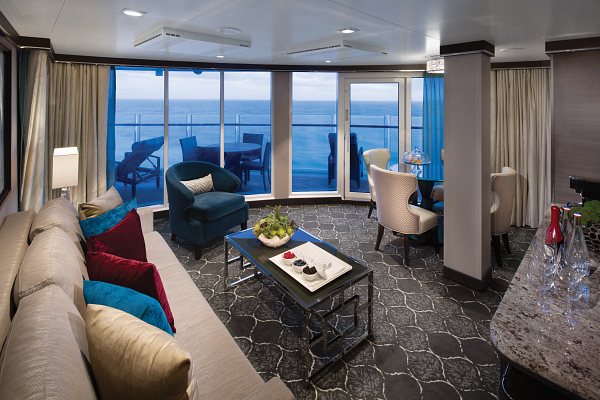 Camarote Suite Aquatheater grande con Balcón dos dormitorios