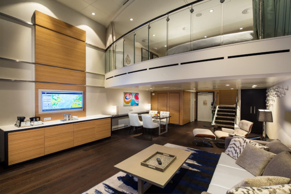 Camarote Royal Loft Suite con balcón