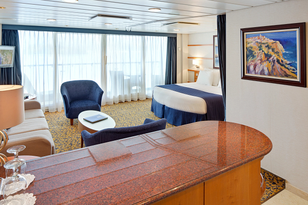 Camarote Grand Suite vista mar