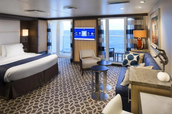Camarote Junior Suite Familiar con Balcón