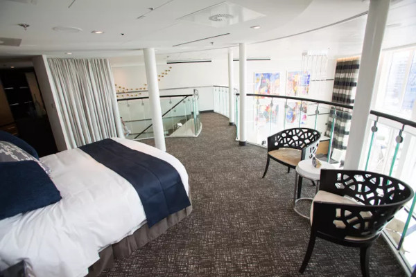 Camarote Royal Loft Suite con balcón