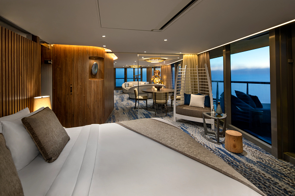 Camarote Penthouse Suite con Infinite Veranda
