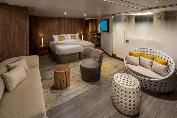 Camarote Ultimate Sky Suite con Infinite Veranda