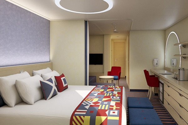 Camarote Family Harbor ocean view Suite