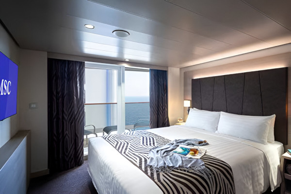 Camarote Suite Premium Aurea con Promenade y vista mar