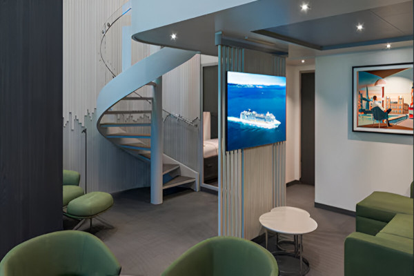 Camarote Yacht Club Royal Duplex Suite