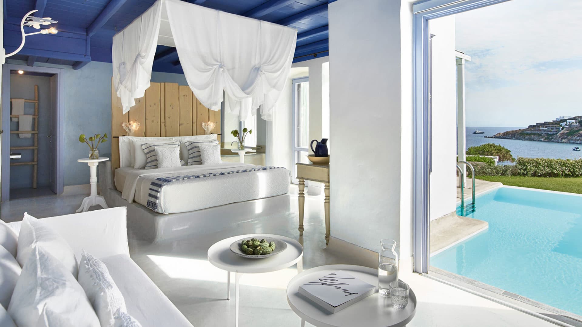 Grecotel Mykonos Blu – Resort Luksoz me Pamje nga Deti Egje