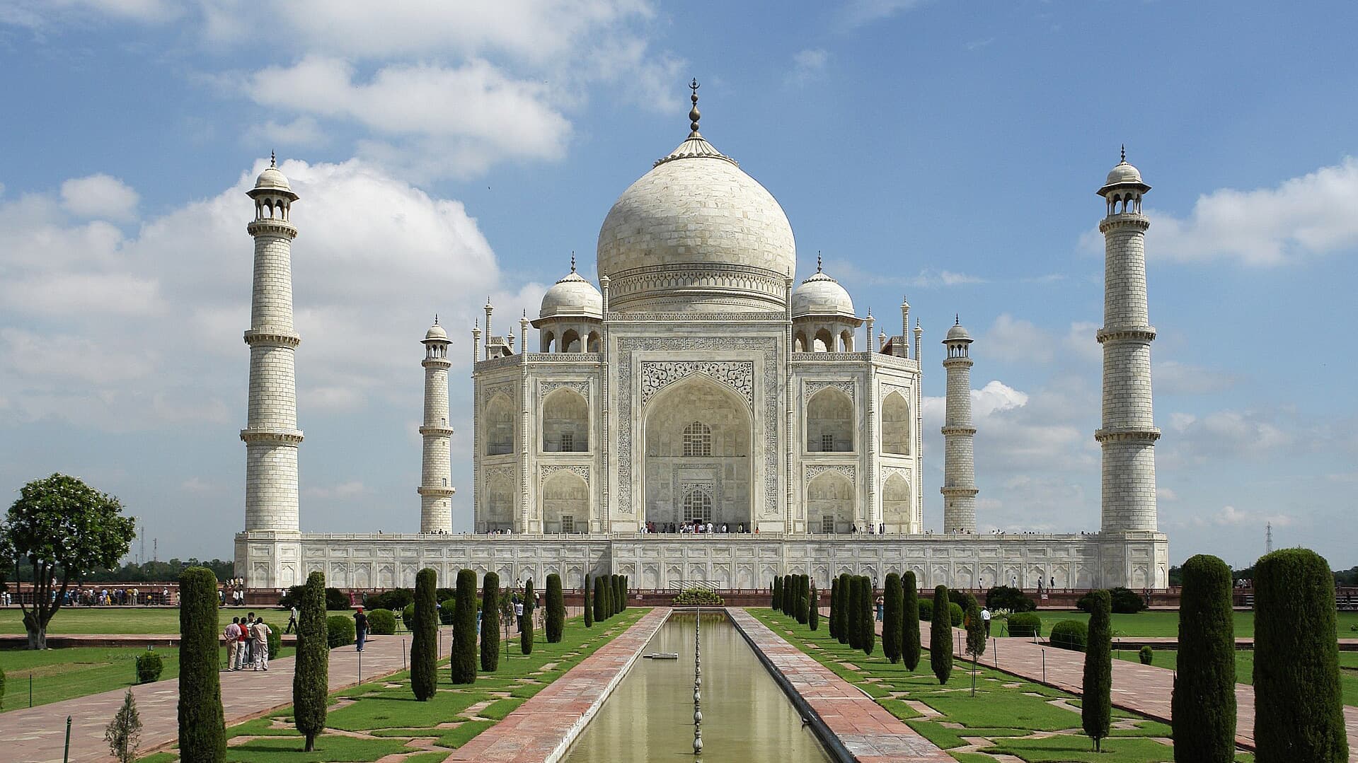 Taj Mahal, udhetim ne Indi