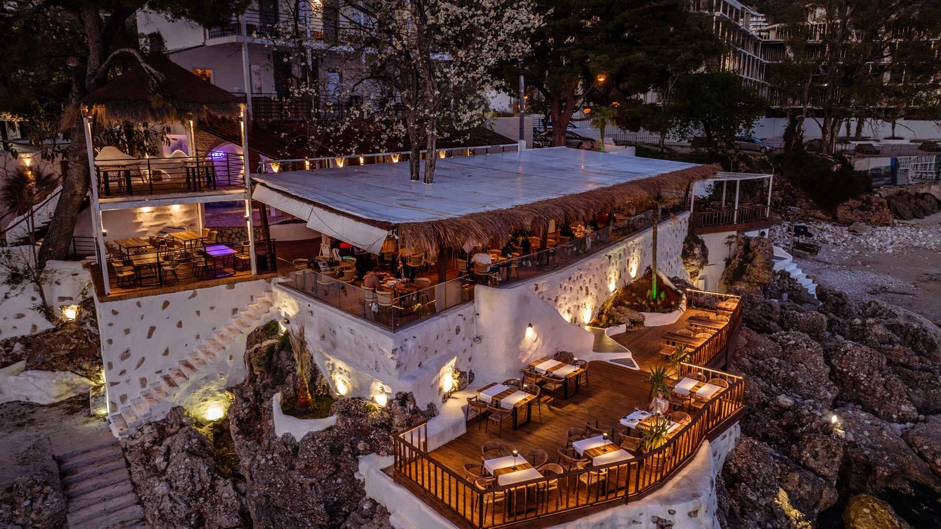Luciano restaurant in Dhermi Albania