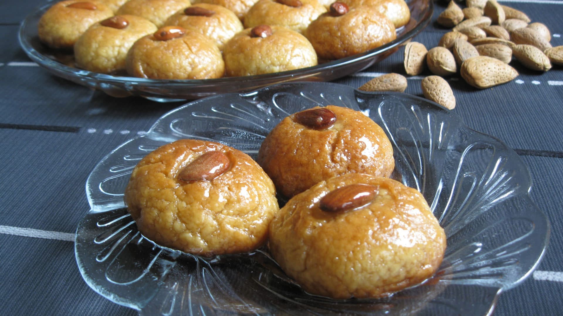 Sheqerpare (Almond Syrup-Soaked Cookie) - albanian traditional deserts