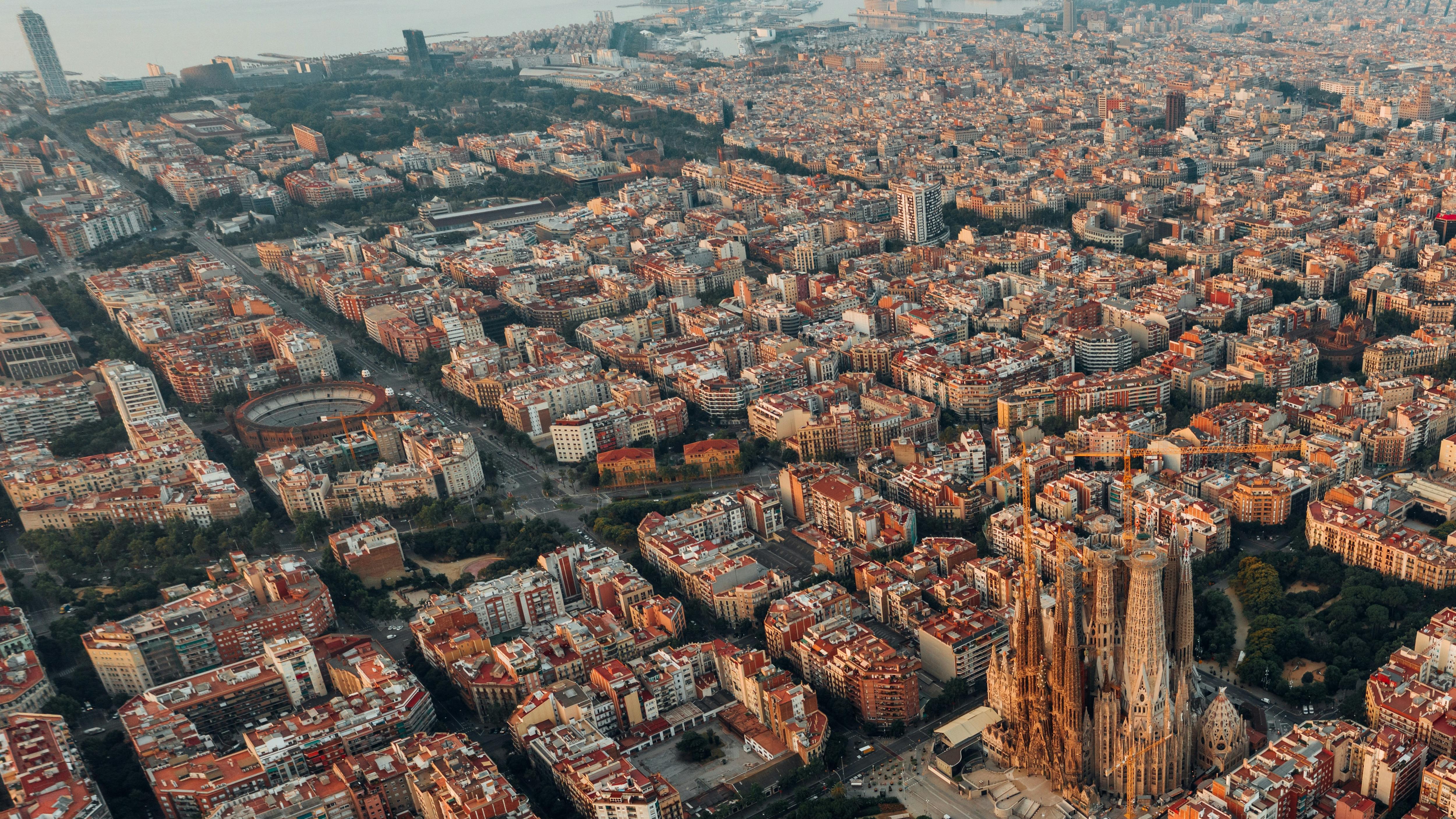 Barcelona desde las alturas