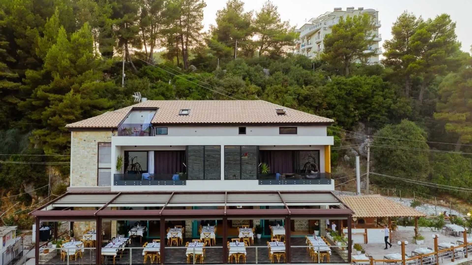 Sanur restaurant Dhermi beach club Albania