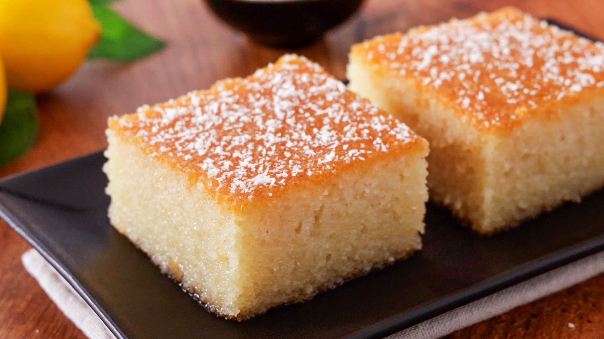 Revani (Lemon Cake) - albanian traditional dessert