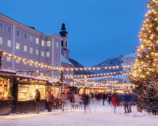 Citytrip Salzburg - Kerstmarkt afbeelding