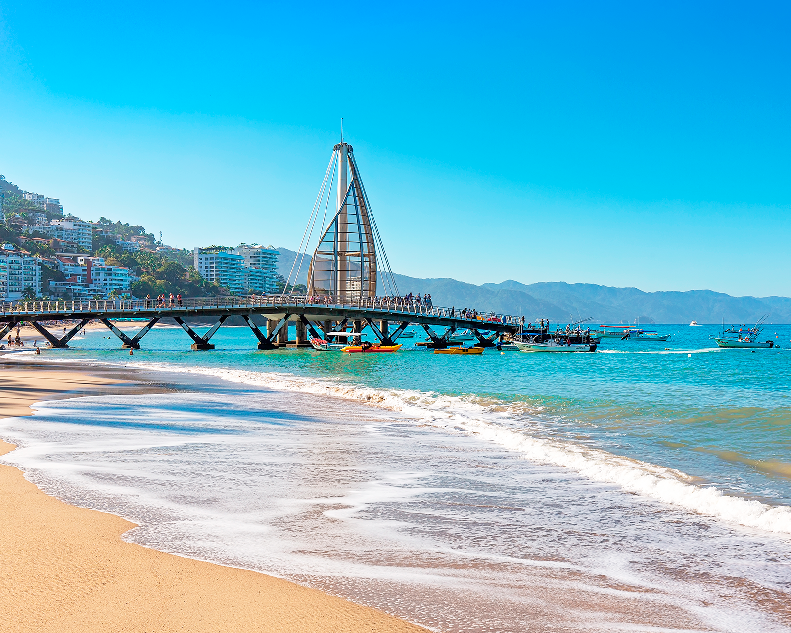 Mexiko Stadt & All Inclusive Baden Puerto Vallarta Hintergrundbild