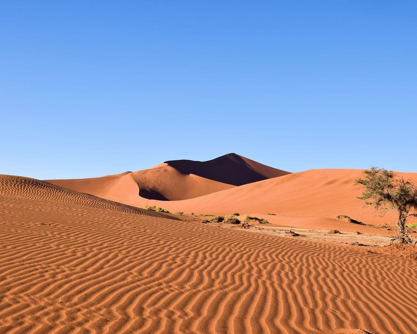 Het zuiden van Namibië