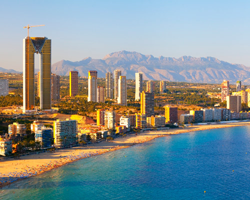 Una semana de tranquilidad en Benidorm desde Vitoria