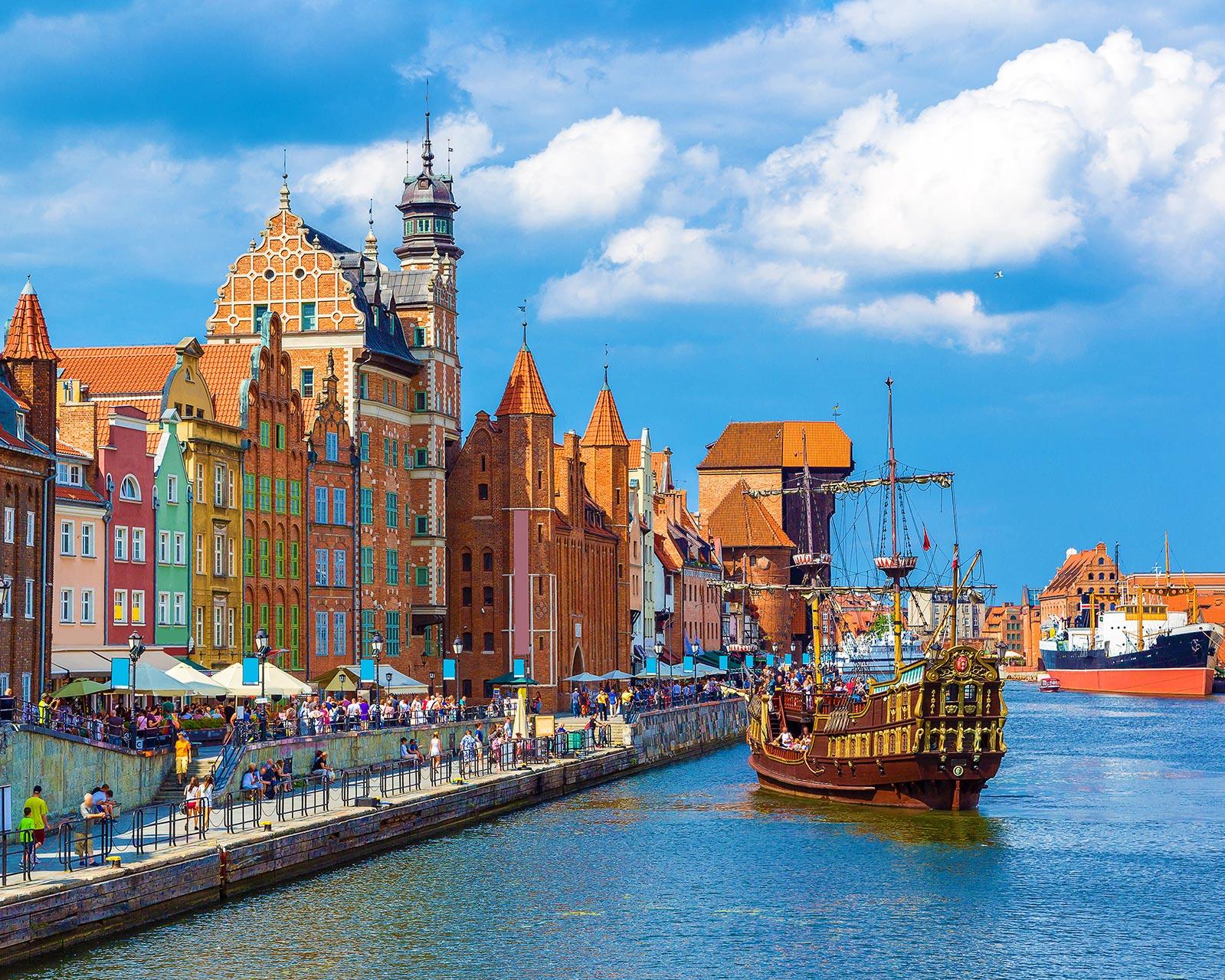 Piata de Craciun Gdansk, Polonia - noiembrie 2025