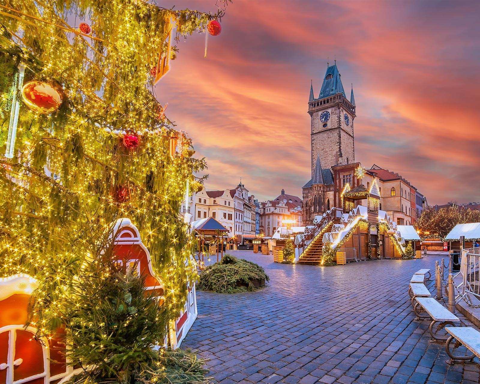 Piata de Craciun Praga, Cehia - decembrie 2025