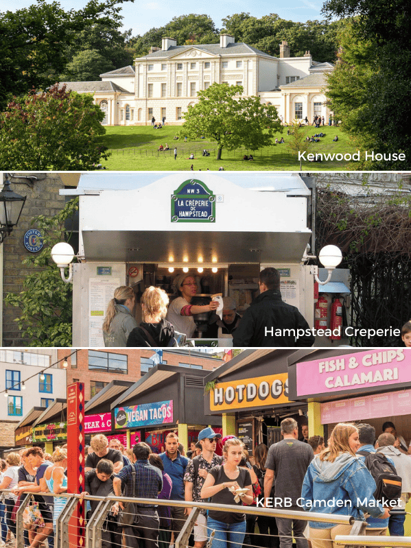 Día 4: Naturaleza y cultura en Hampstead Heath y Camden Town