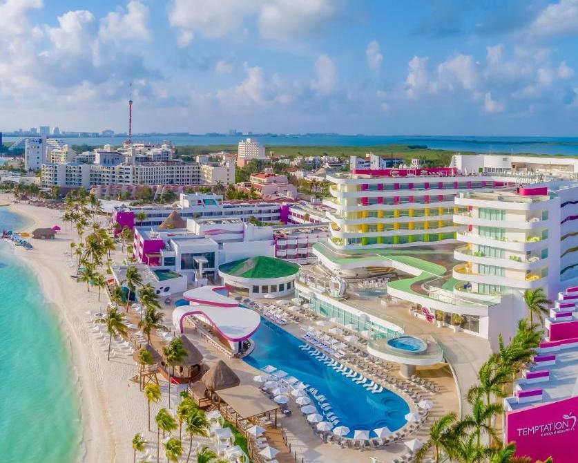 Cancún - Hotel Temptation con vuelo incluido