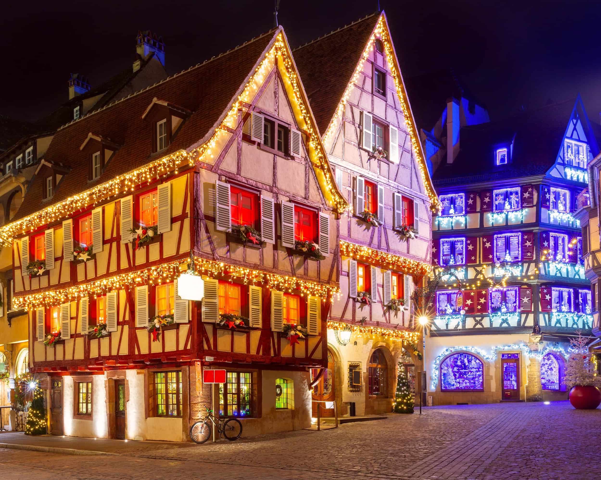 Piata de Craciun Colmar, Franta - decembrie