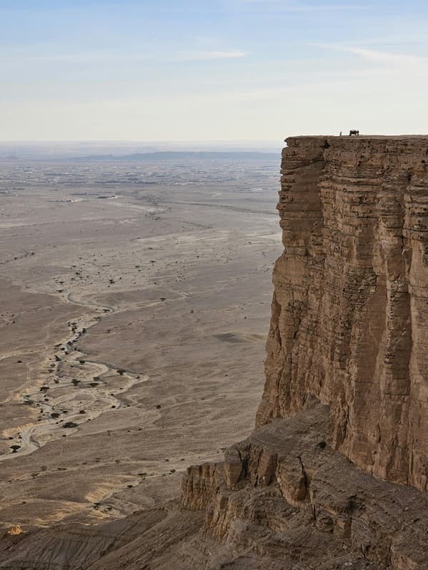 Tenez-vous au bord de l'infini